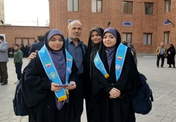 اعزام دانش‌آموزان دختر منتخب سازمان دانش‌آموزی استان اردبیل به سفر معنوی حج عمره مفرده 