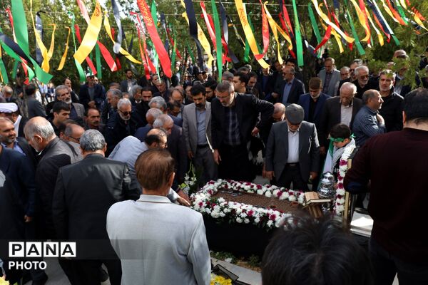 آیین چهلم شهید اردشیر رئیسی 