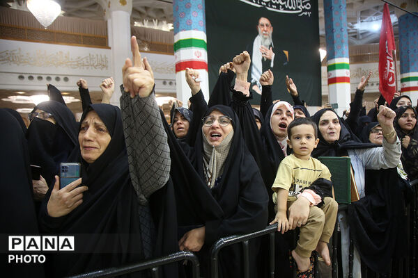 وداع با پیکر مطهر شهید عباس آقایی در قم