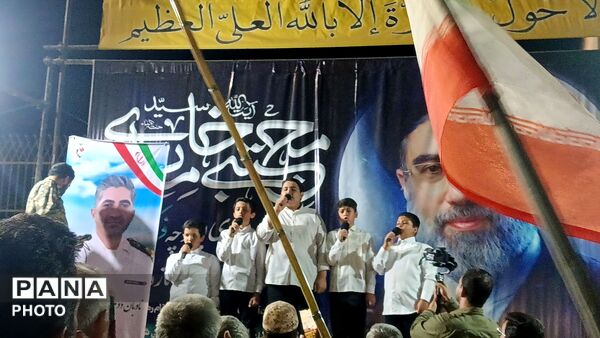 حضور گسترده مردم  خلیل آباد در یادبود شهید سجاد عسکری 