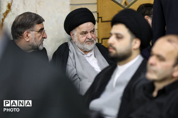 مراسم چهلمین روز شهادت «علی لاریجانی» در قم