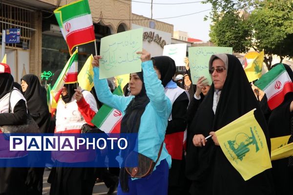 خروش مردم دلیجان علیه جنایات رژیم صهیونیستی