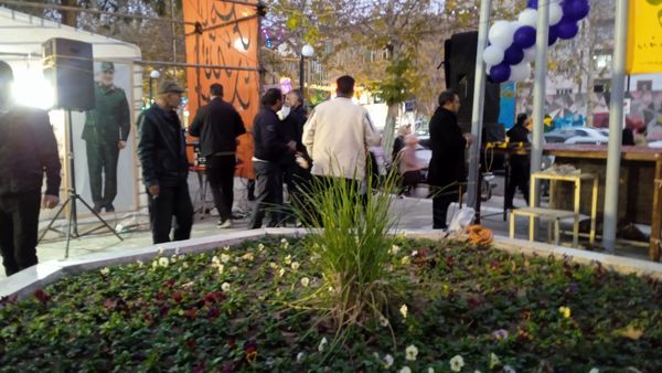 جشن خیابانی مهر علوی در شهرستان کاشمر 