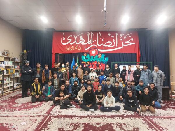 هیات هفتگی دانش‌آموزی انصار المهدی در نیشابور 