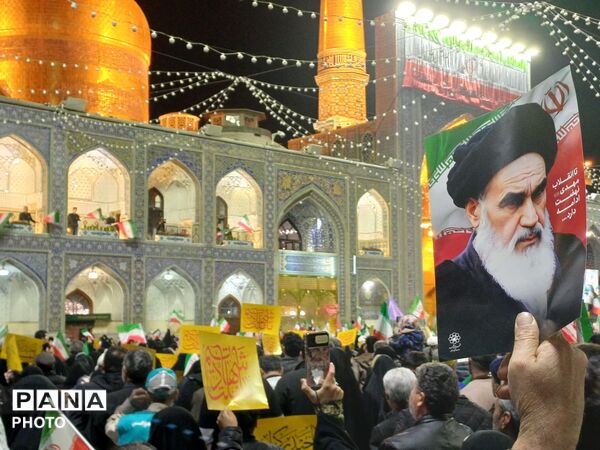 از جنگ تا اجتماع عظیم محکومیت جنایت کاران در حرم مطهر رضوی 