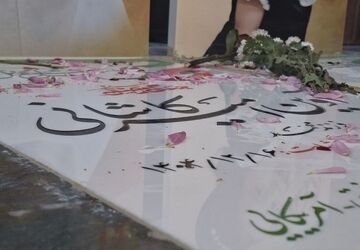 چهلمین روز شهادت «آوین امیر کاشانی»