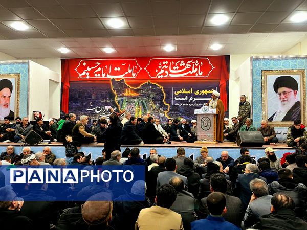 مراسم پنجمین سالگرد شهادت سردار سلیمانی در ناحیه سپاه سملقان