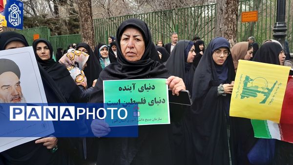 سنگ تمام مردم کرج در راهپیمایی روز قدس 