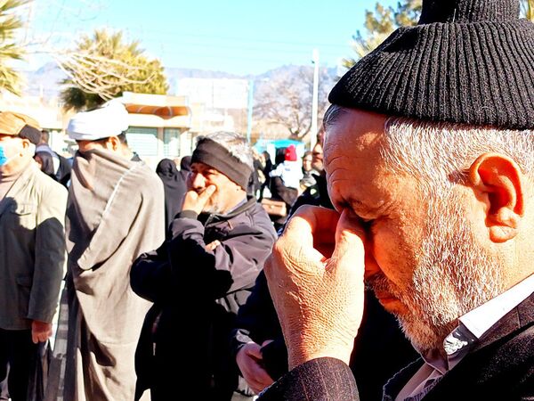 مراسم تشیع جانباز شهید مهدی نصری