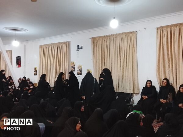 مراسم هفتم شهید یاسر زروندی در مسجد امام حسین (ع) 