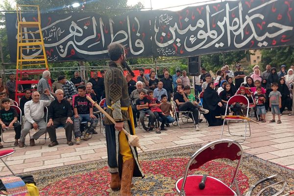 تعزیه‌خوانی دهه دوم محرم در بهارستان‌۲