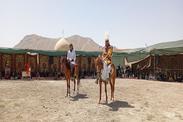 مراسم تعزیه خوانی اربعین حسینی در شهر نیشابور
