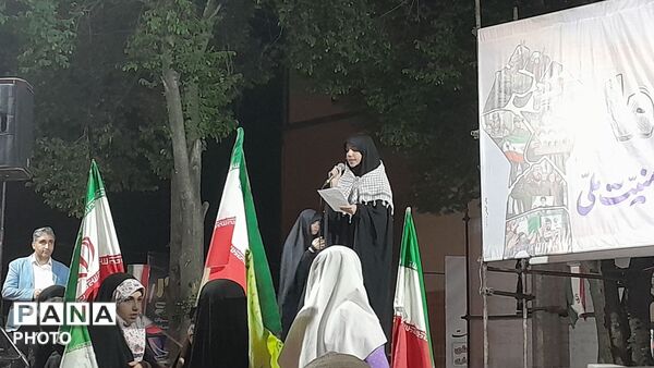 نظرآباد باری دیگر صحنه طوفان همبستگی مردم شد 