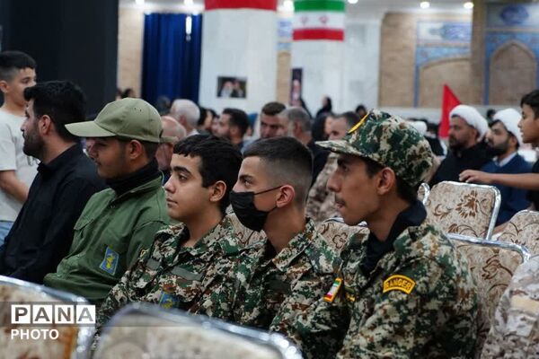 آیین گرامیداشت شهادت رهبر شهید انقلاب و خانواده در باقرشهر 