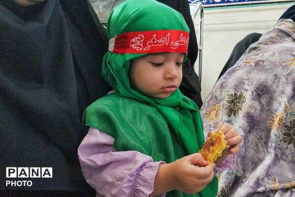 گهواره‌های سبز در سوگ کربلا؛ همایش شیرخوارگان حسینی در بجنورد/1
