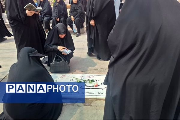 برگزاری مراسم تجدید میثاق با شهدا