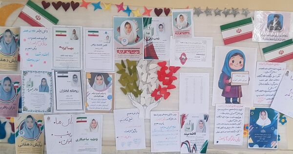 بیست و هشتمین دوره انتخابات شورای دانش آموزی در زاوه