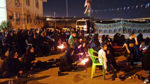 مراسم شام غریبان در شهرستان لنده