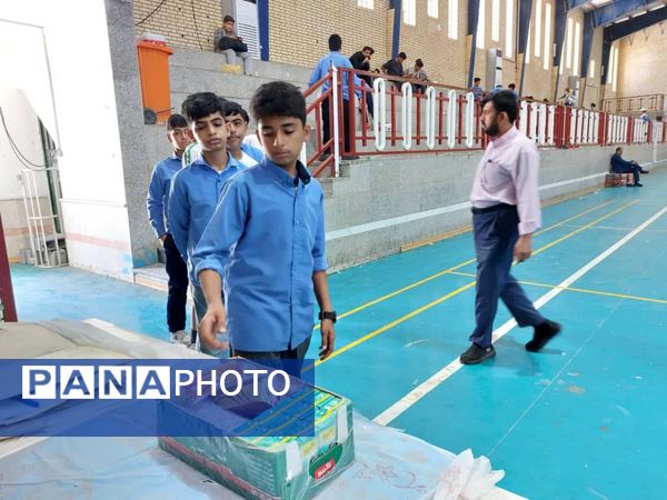 اردوی تمشک پسران شهرستان‌های جنوبی استان بوشهر در کنگان