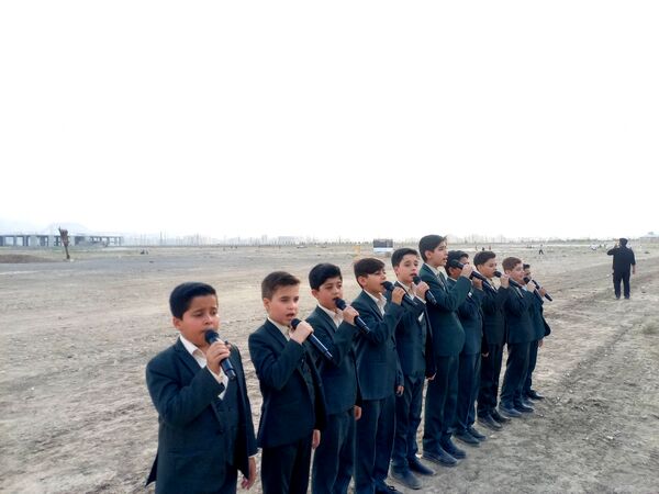 بازسازی واقعه غدیر در محله شهر قائم قم