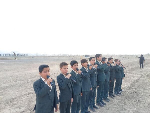 بازسازی واقعه غدیر در محله شهر قائم قم