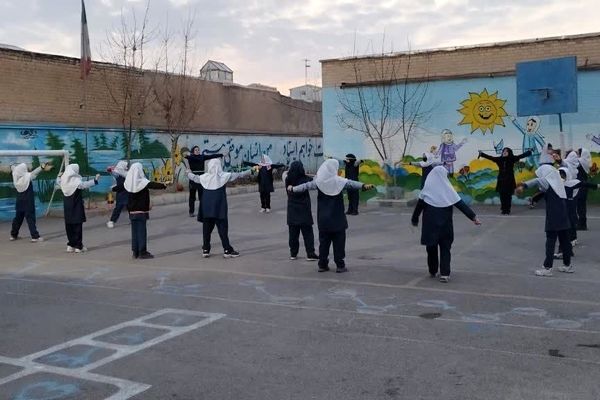 کارگاه آموزشی مدرسه حیات «حلقه‌های یادگیری تربیت‌بدنی» در مدرسه شهید احمد خاقانی شهرستان شیروان