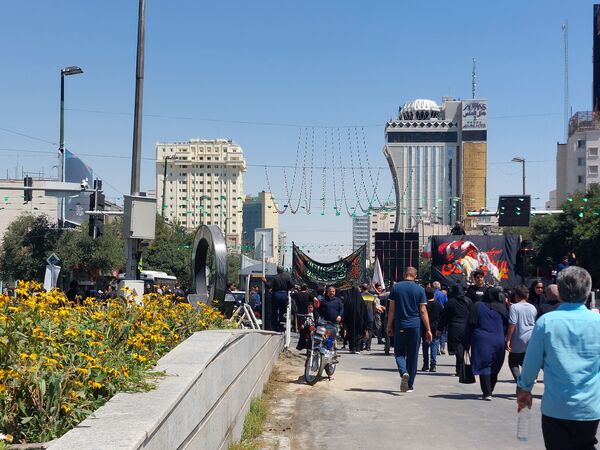 مراسم پیاده‌روی جاماندگان اربعین حسینی در مشهد 