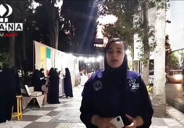 اجتماع مردمی مینودشت در سالگرد طوفان الاقصی