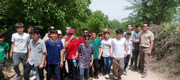 اردوی دانش‌آموزان دبیرستان نمونه دولتی پژوهش آشخانه 