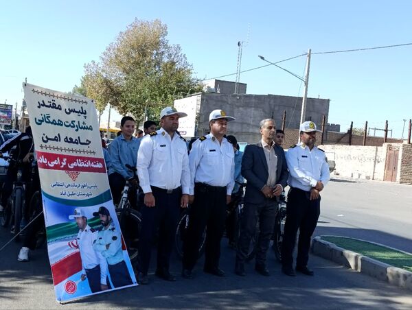 همایش دوچرخه سواری در شهرستان خلیل آباد 