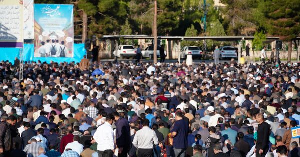 نماز عید فطر در کرمان