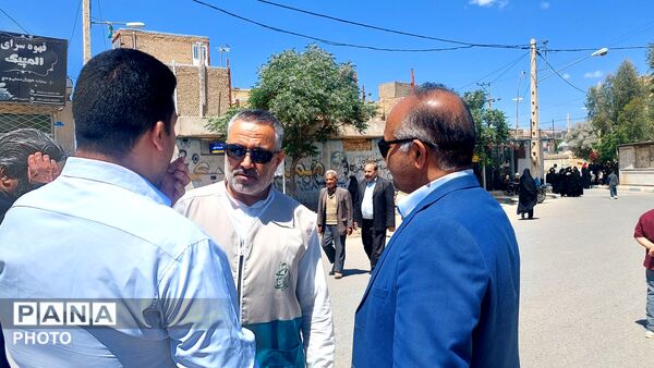 کاروان «در پناه خورشید» میهمان رزق‌آباد کاشمر شد
