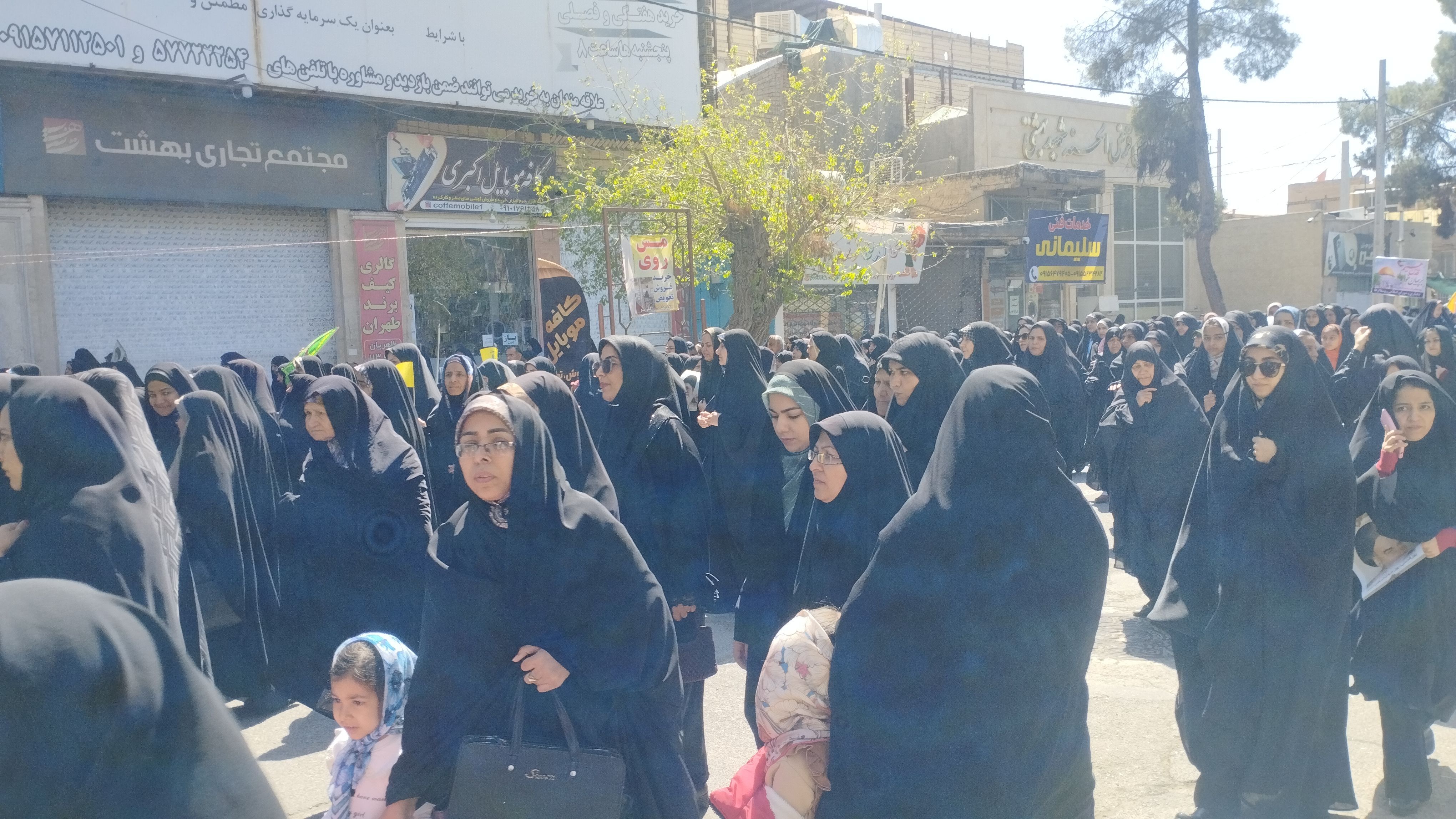 حضور باشکوه مردم ولایت مدار شهرستان خلیل‌آباد در راهپیمایی روز جهانی قدس 