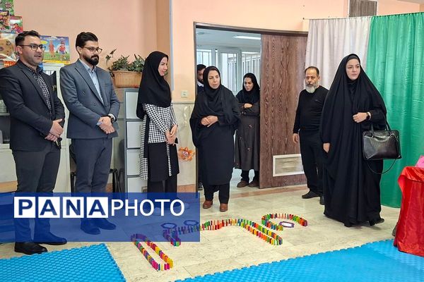 بازدید مسئولان آموزشی مقطع ابتدایی از طرح جابر بن حیان در دبستان ایمان