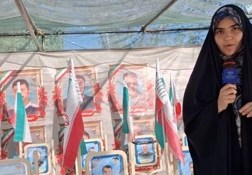 مراسم سالروز شهادت رجایی و باهنر در گلستان شهدای اصفهان