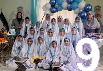 جشنی شیرین برای عبادت و بندگی در دبستان خدیجه کبری(س)سورمق