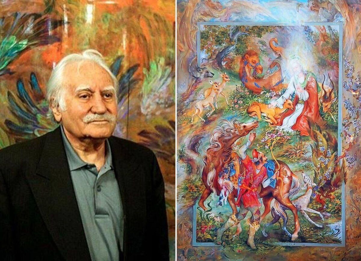 استاد فرشچیان دار فانی را وداع گفت
