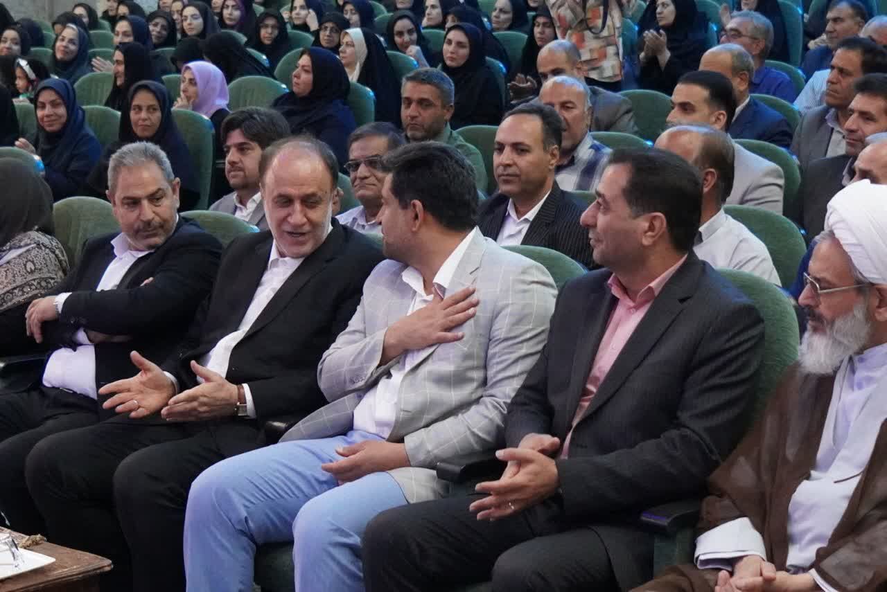 آیین نکوداشت مقام معلم ویژه فرهنگیان  آموزش و پرورش فلاورجان