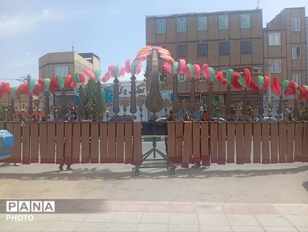 آیین سوگواری تاسوعای حسینی در نظرآباد
