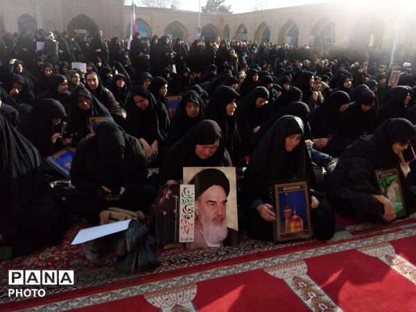عزاداری شهادت مظلومانه امام خامنه ای 