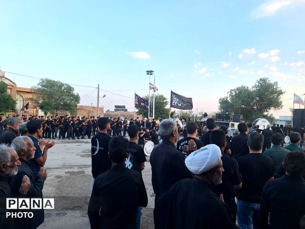 مراسم عصر روز عاشورا در روستای احمد آباد