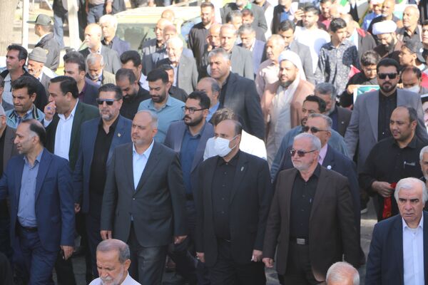 فریاد استکبار ستیزی از ورامین طنین انداز شد