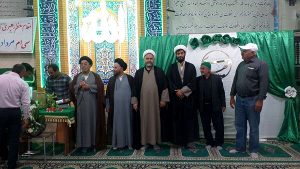 حضور امام جمعه تربت حیدریه در جشن اهالی سربالا