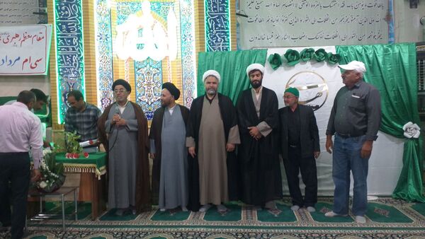 حضور امام جمعه تربت حیدریه در جشن اهالی سربالا