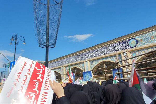 تشییع پیکر شهیده معصومه کرباسی