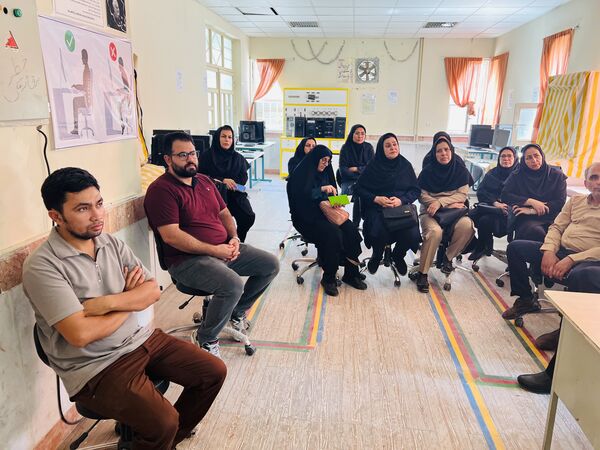 برگزاری روز دوم کارگاه توانا با حضور جمعی از مدیران و معلمان در سملقان