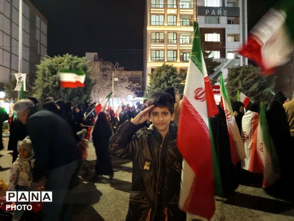 چهارشنبه سوری متفاوت در بلوار فضل نیشابور 