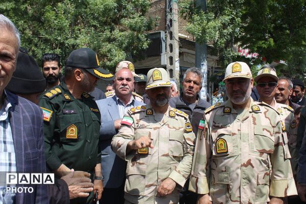 تشییع شهید وطن «مبین مولایی»