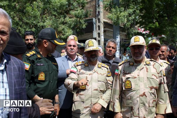تشییع شهید وطن «مبین مولایی»