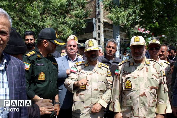 تشییع شهید وطن «مبین مولایی»